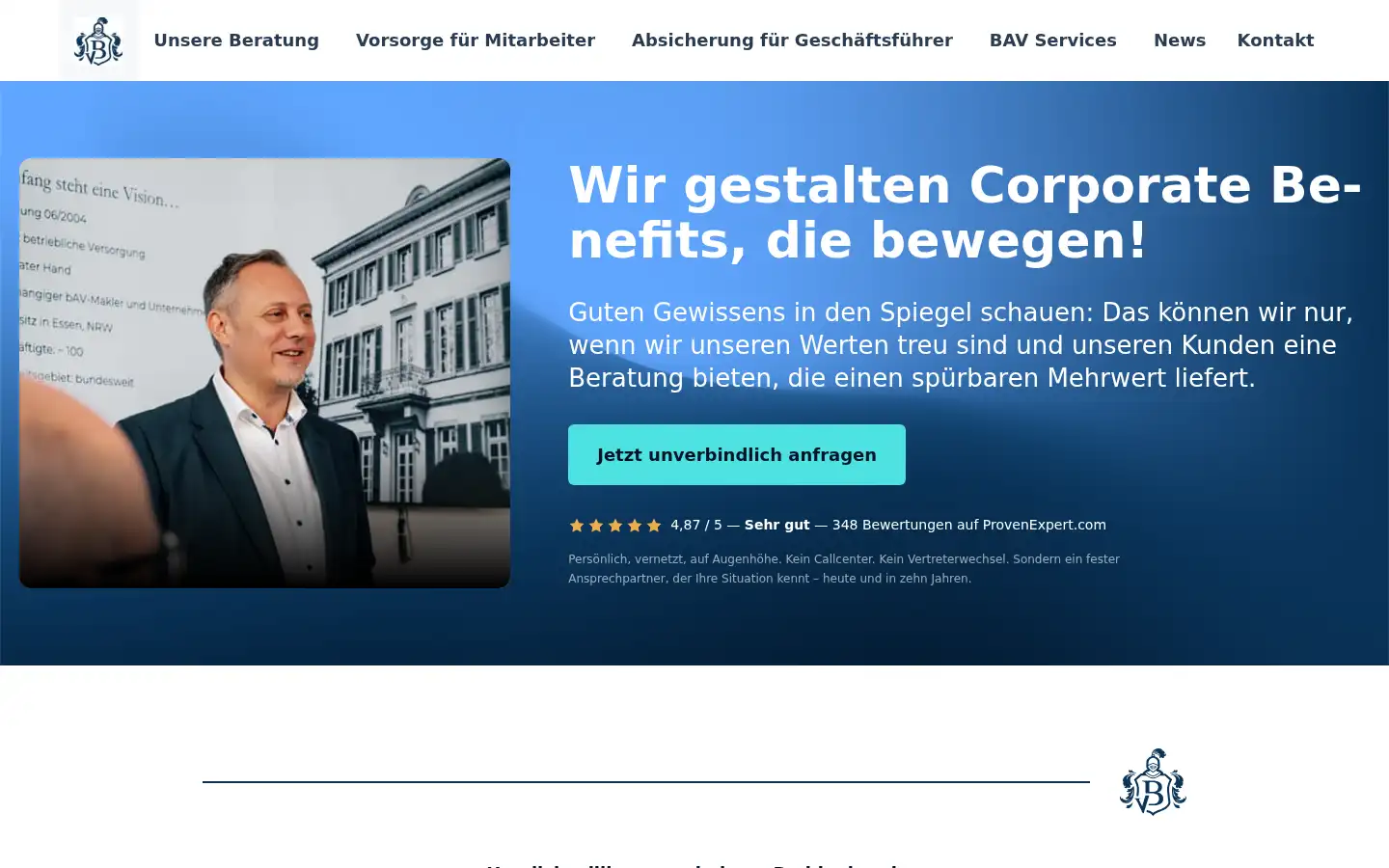 Screenshot of vonbuddenbrock.de