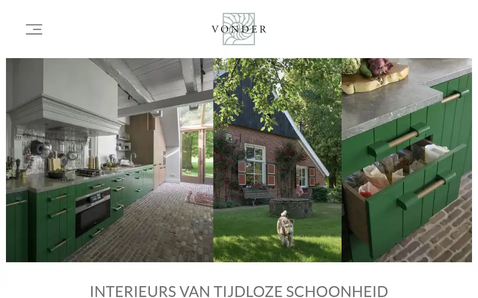 Screenshot of vonder.nl