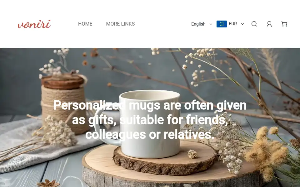 Screenshot of voniri.com