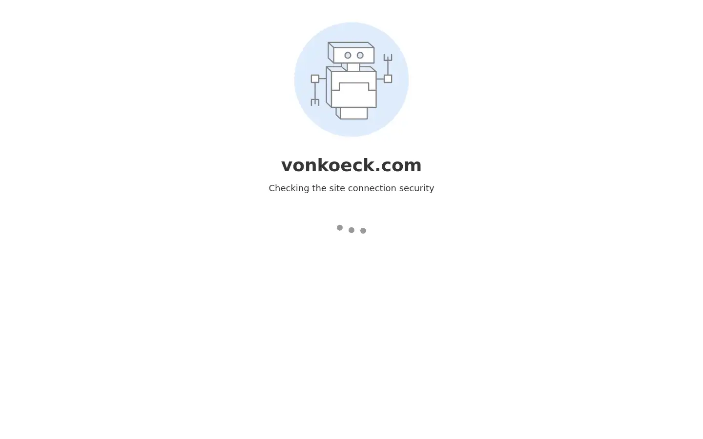Screenshot of vonkoeck.com