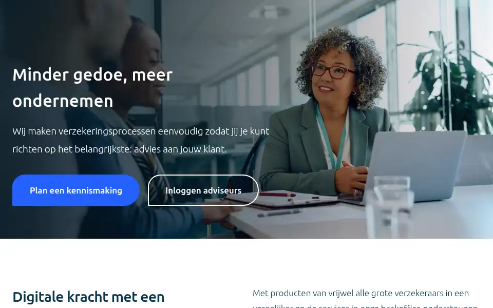 Screenshot of voogd.com