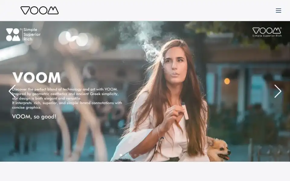 Screenshot of voomlabs.co.uk