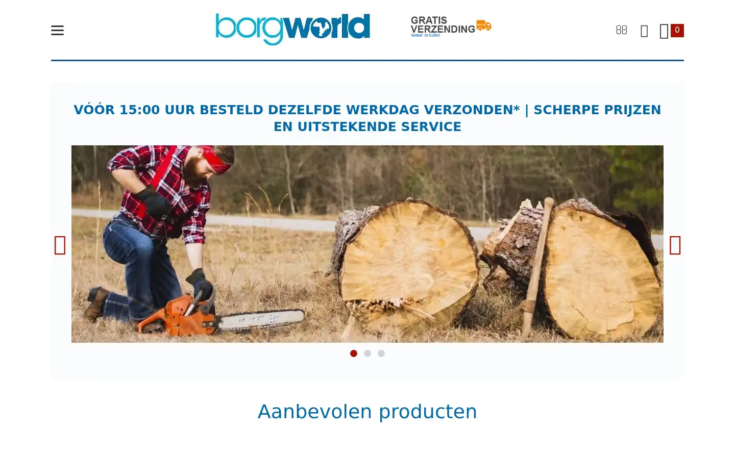 Screenshot of voordeelshoponline.nl
