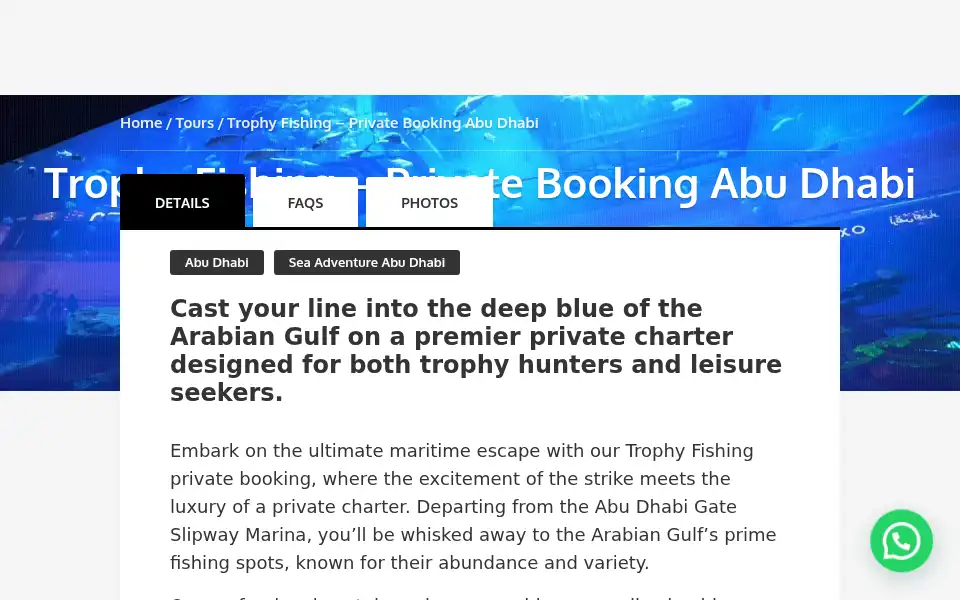 Screenshot of vootours.com
