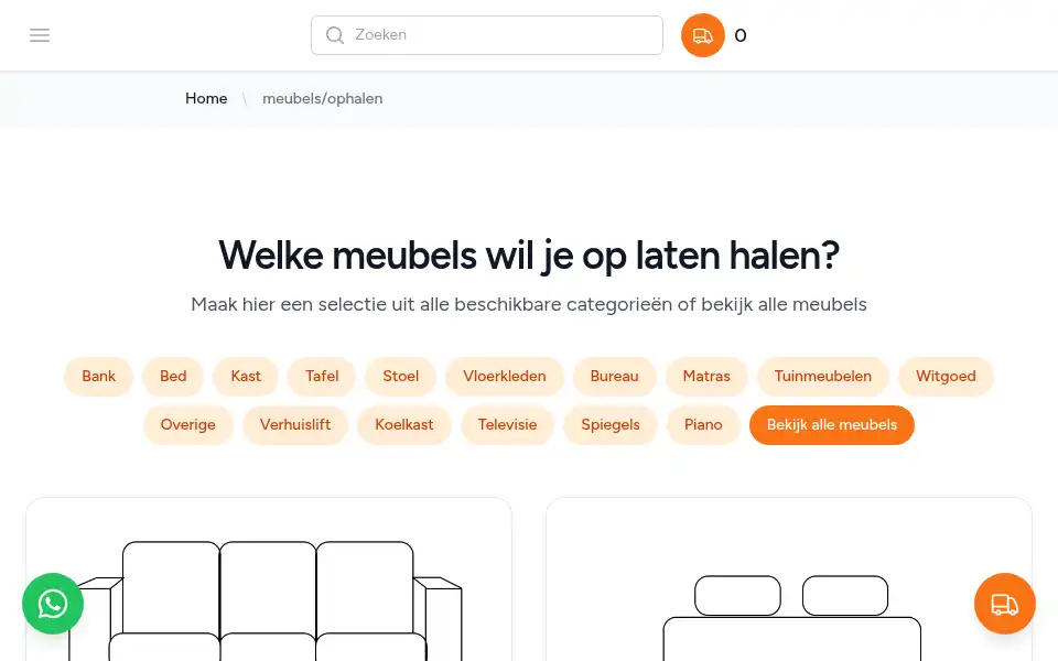 Screenshot of vootzy.com