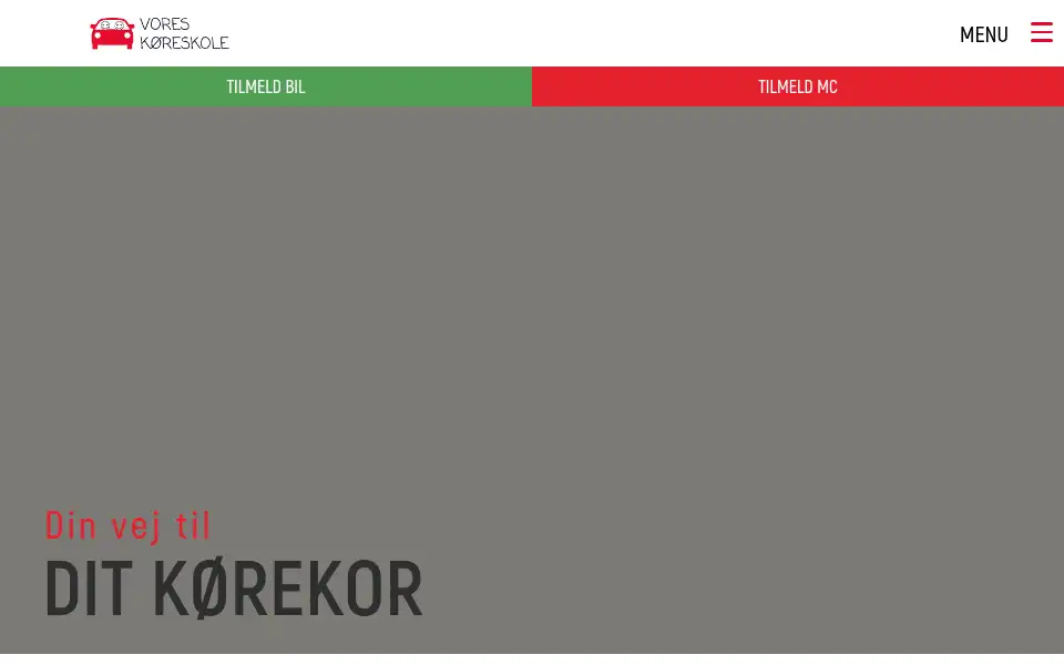 Screenshot of voreskoreskole.dk