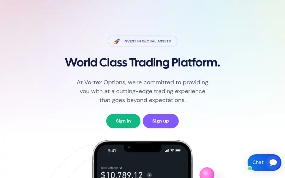 Screenshot of vortexopts.com