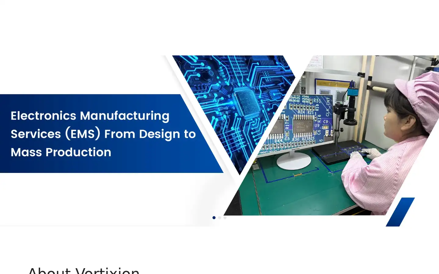 Screenshot of vortixion.com