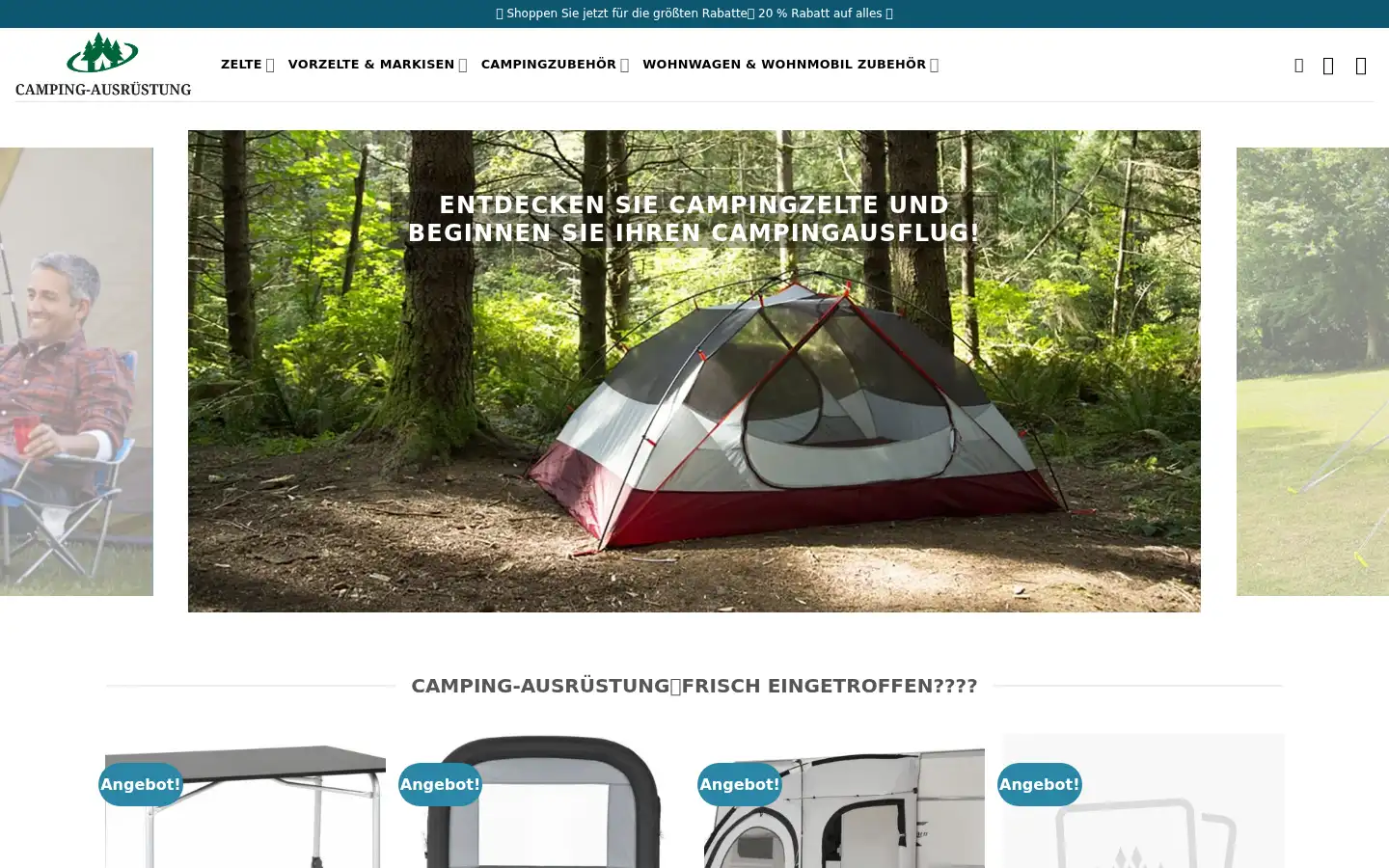 Screenshot of vorzeltede.com
