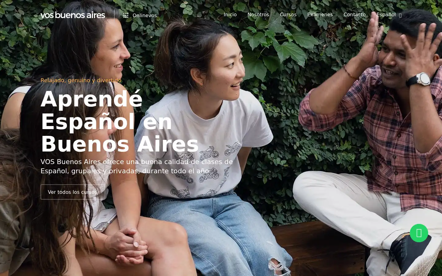 Screenshot of vosbuenosaires.com