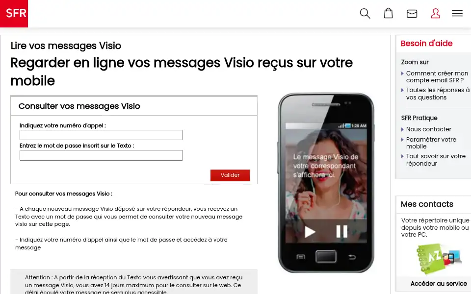 Screenshot of vosmms.com