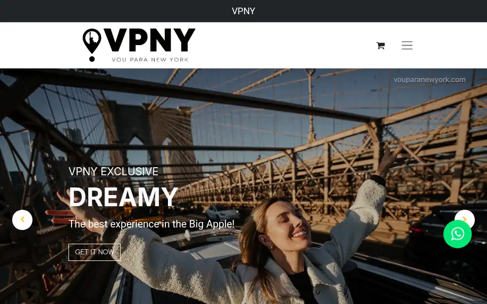 Screenshot of vouparanewyork.com