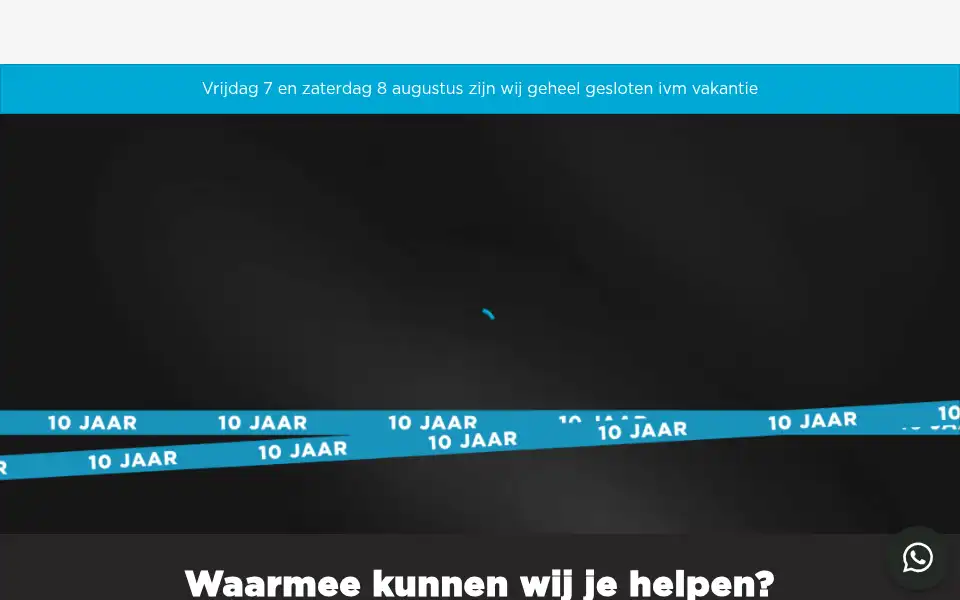 Screenshot of vouwwagenzaak.nl