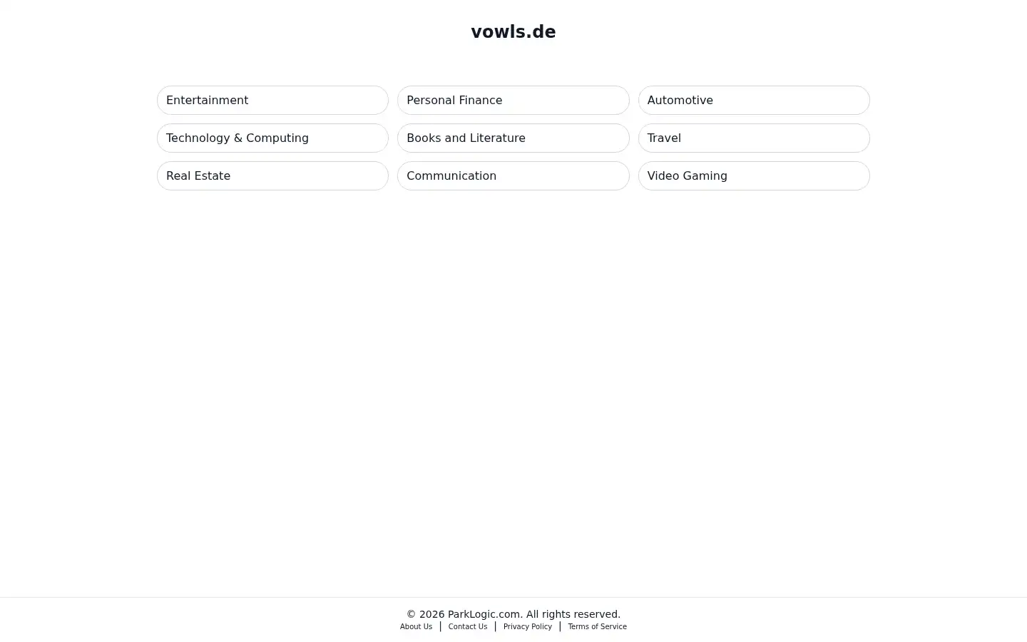 Screenshot of vowls.de