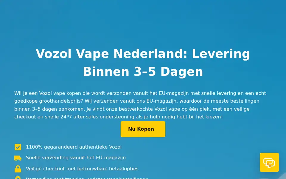 Screenshot of vozolnederland.net