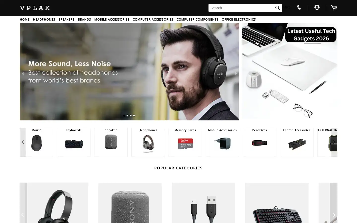 Screenshot of vplak.com