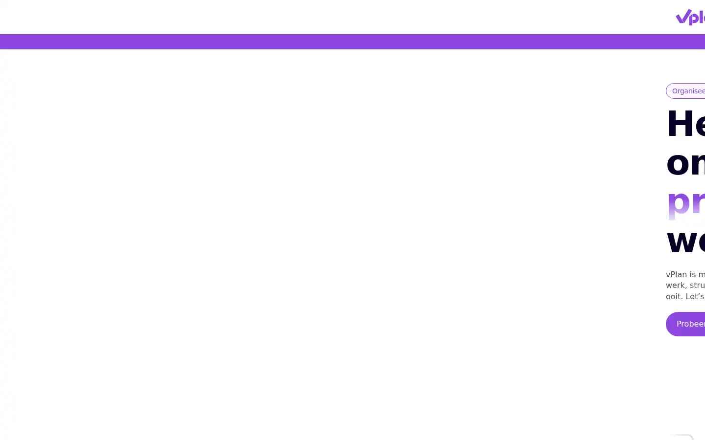 Screenshot of vplan.com
