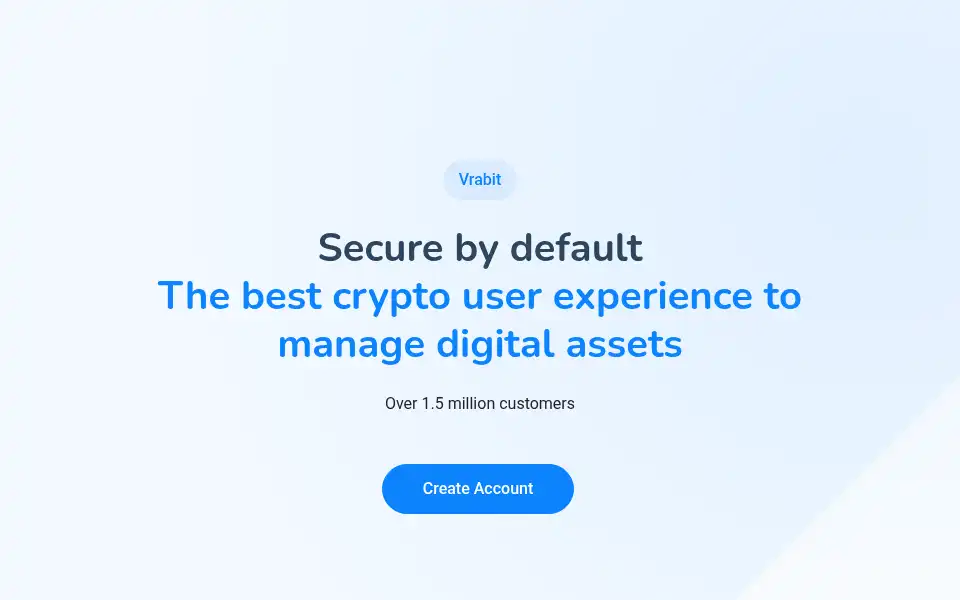 Screenshot of vrabit.com