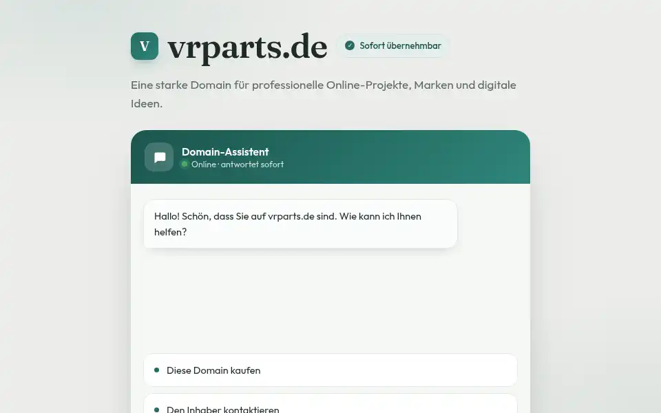 Screenshot of vrparts.de