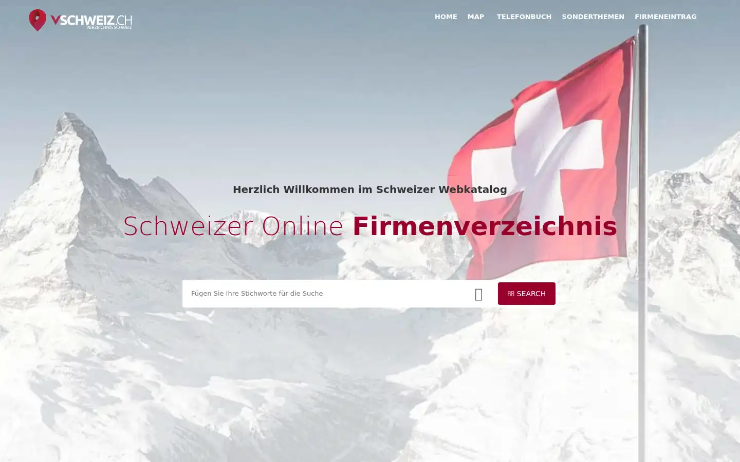 Screenshot of vschweiz.ch