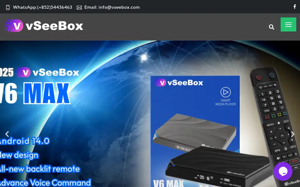 Screenshot of vseebox.com