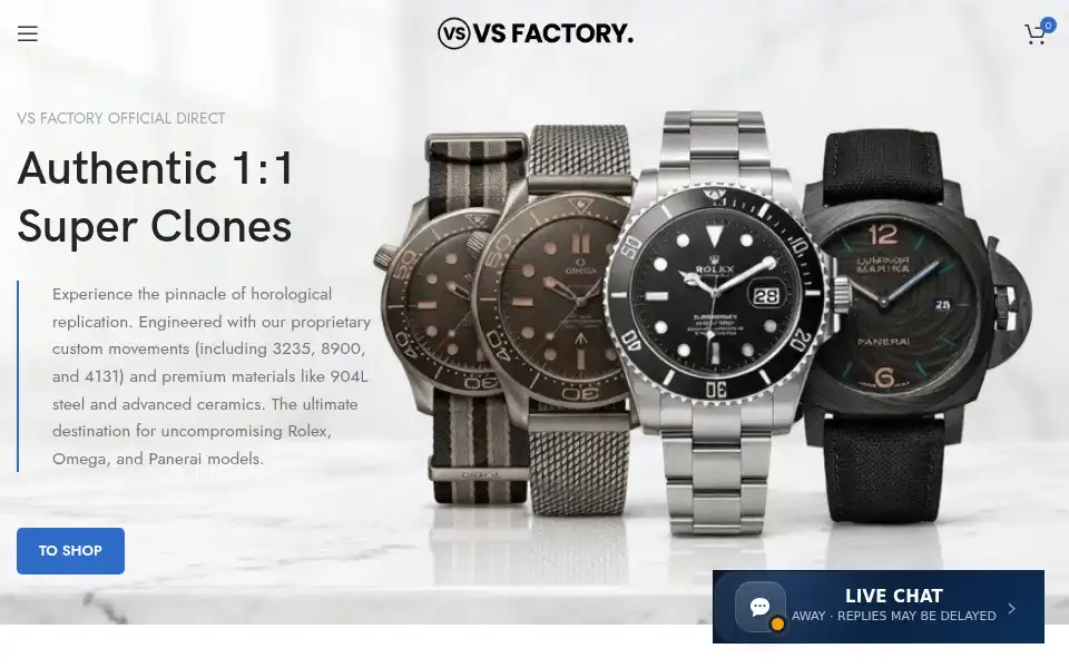 Screenshot of vsfactory.us