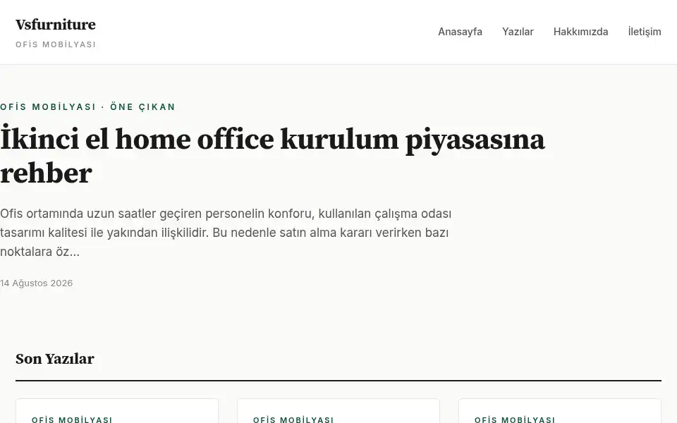 Screenshot of vsfurniture.co