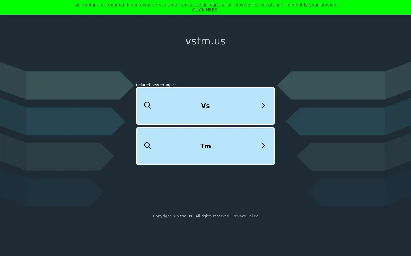 Screenshot of vstm.us