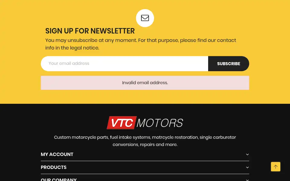 Screenshot of vtcportal.com