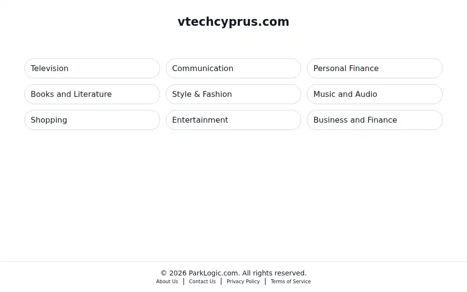 Screenshot of vtechcyprus.com