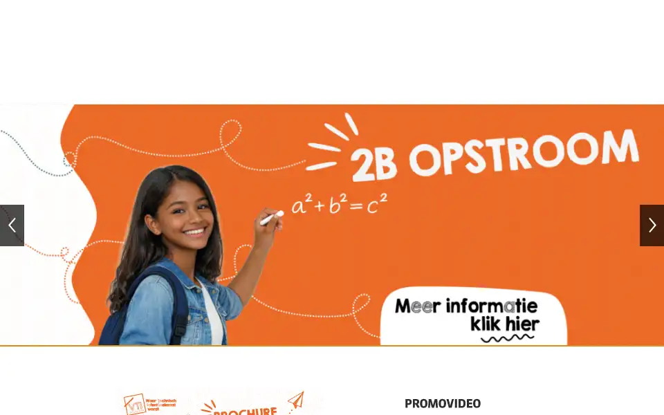 Screenshot of vtiroeselare.be