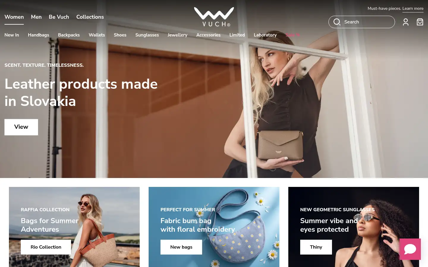 Screenshot of vuch.com