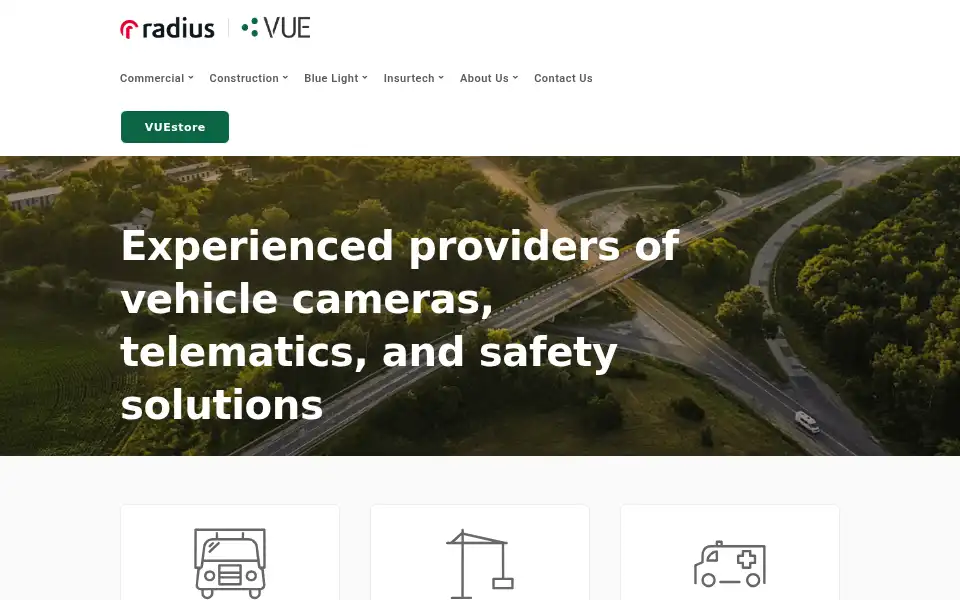 Screenshot of vuegroup.org