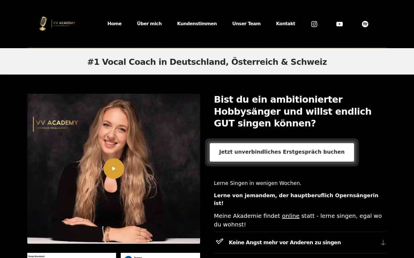Screenshot of vvacademy.info