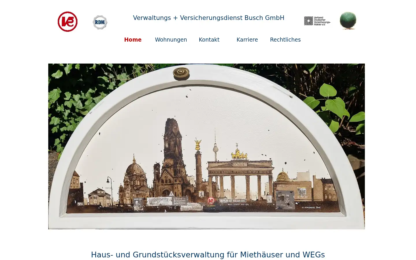 Screenshot of vvbusch.de