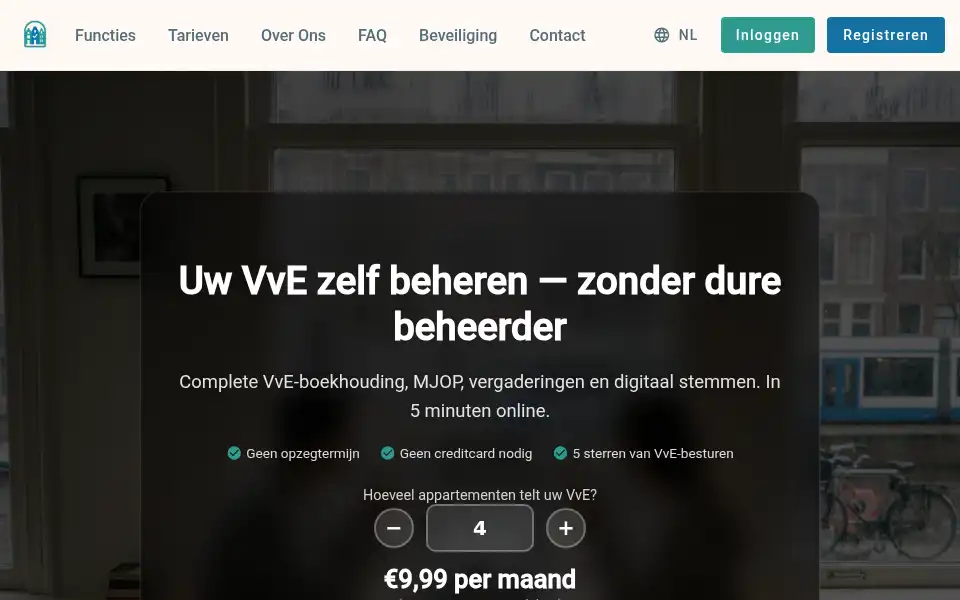 Screenshot of vvesysteem.nl