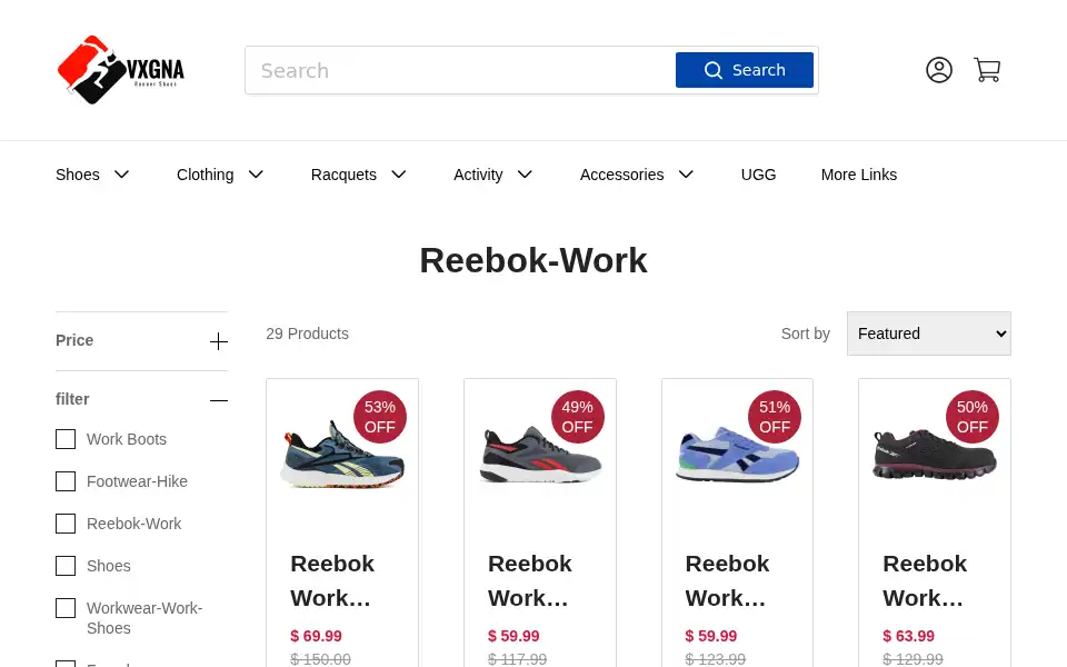 Screenshot of vxgna.com