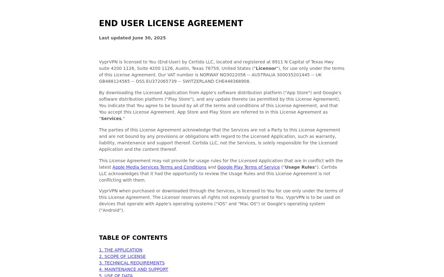 Screenshot of vyprvpn.com