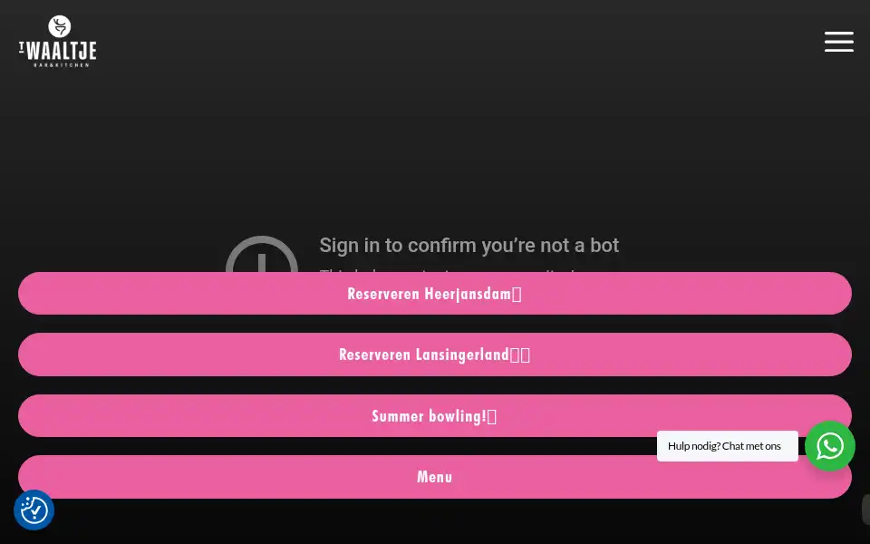 Screenshot of waaltje.com