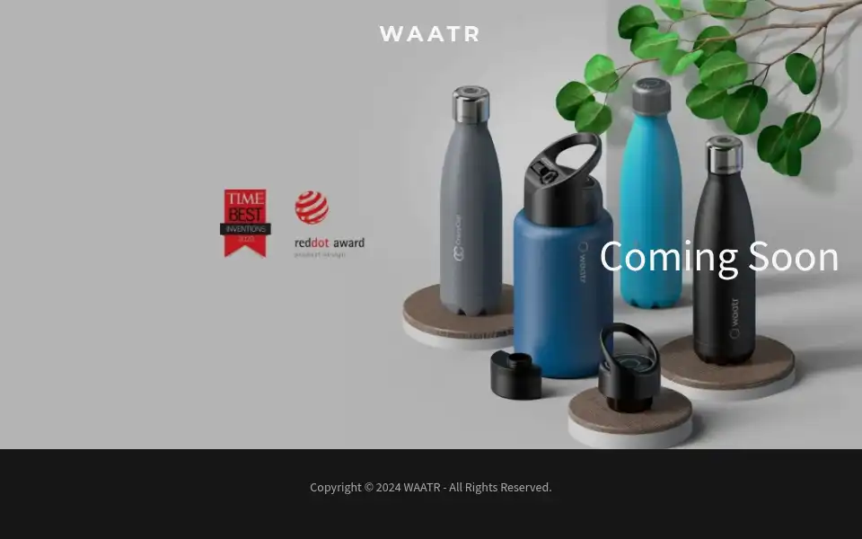Screenshot of waatr.com