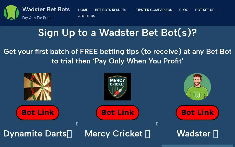 Screenshot of wadster.co.uk