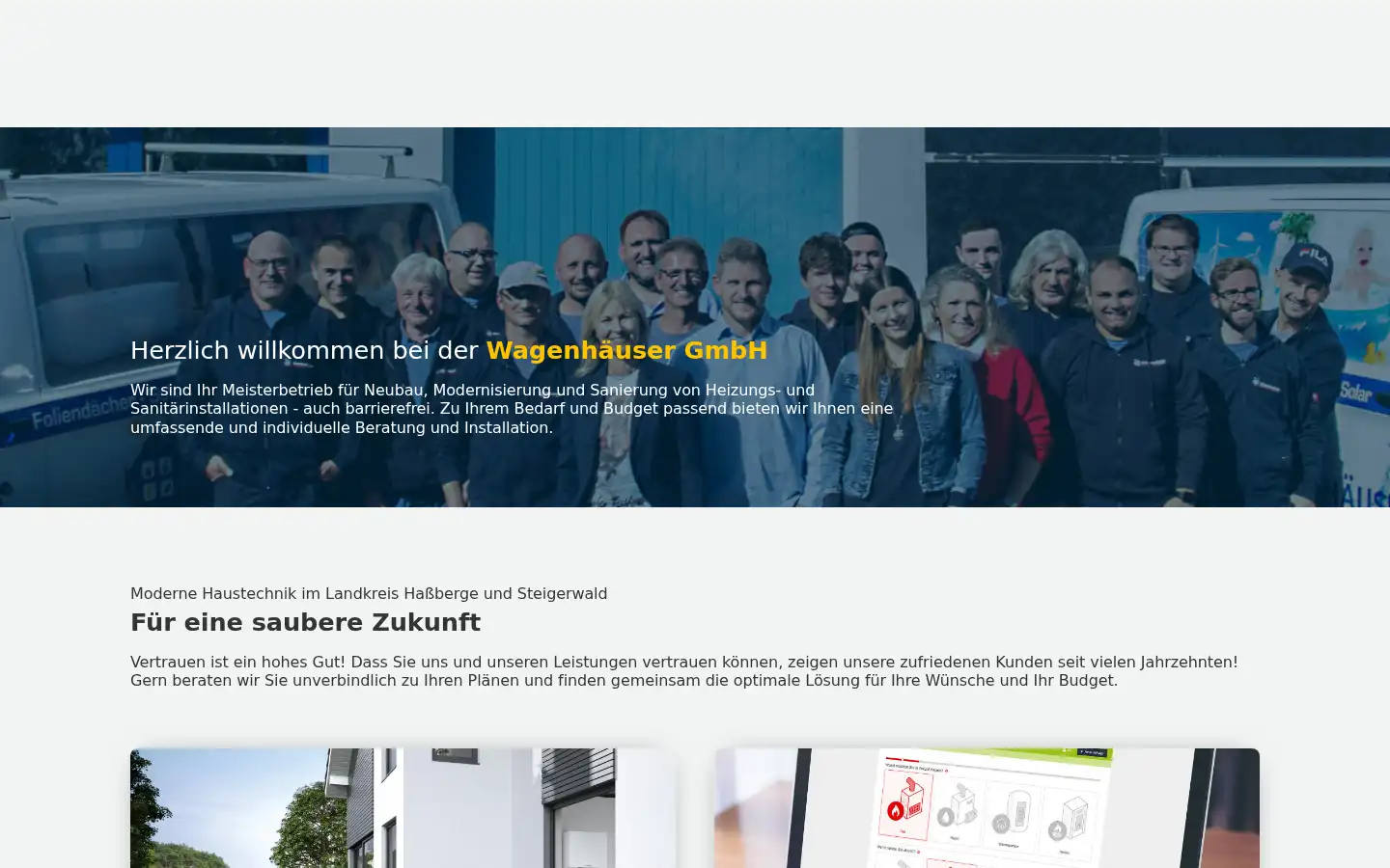 Screenshot of wagenhaeuser-gmbh.de