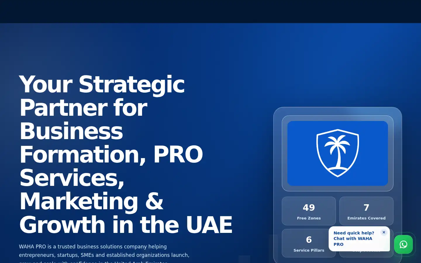 Screenshot of wahapro.com