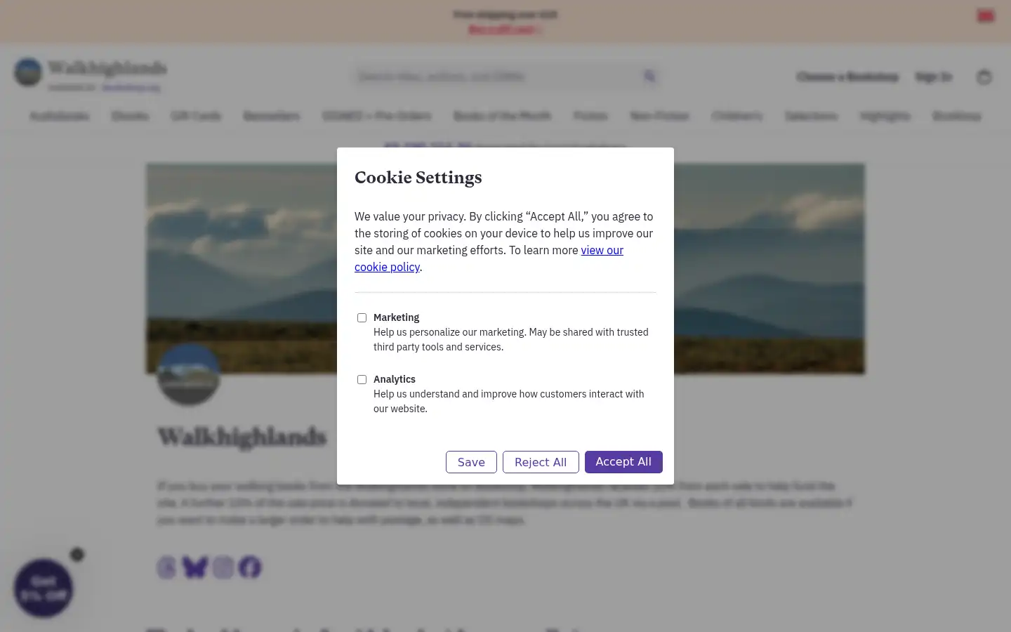 Screenshot of walkhighlands.co.uk