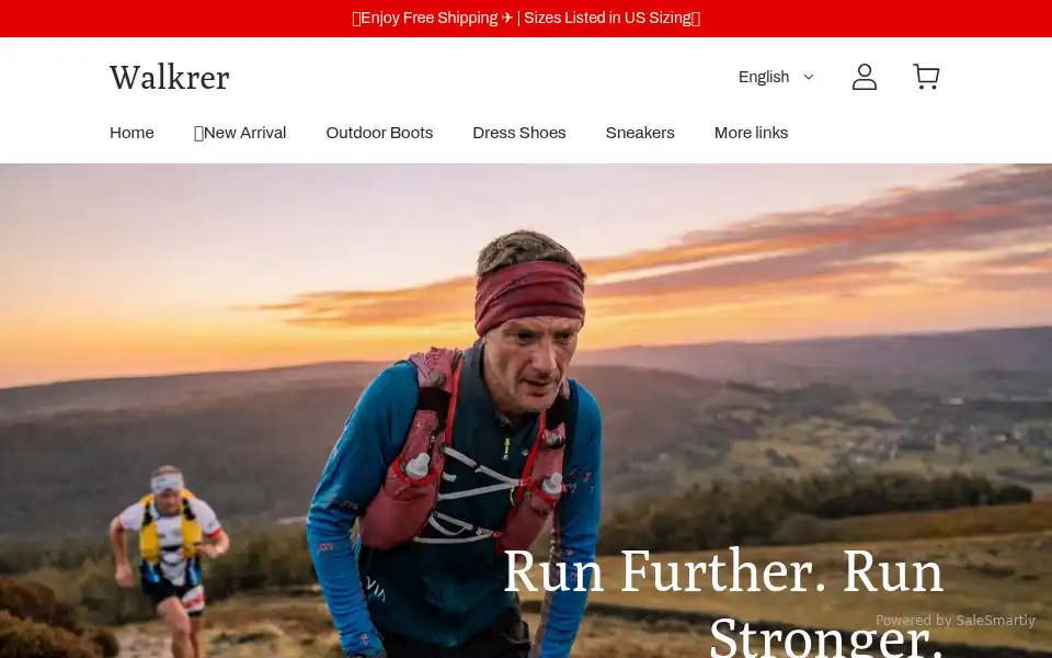 Screenshot of walkrer.com