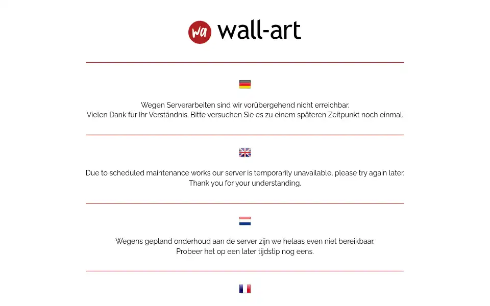 Screenshot of wall-art.com