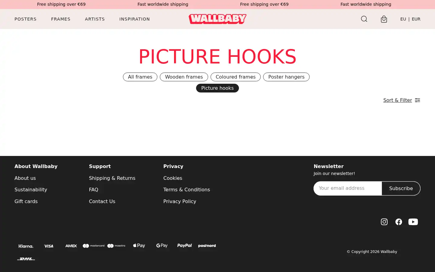 Screenshot of wallbaby.com