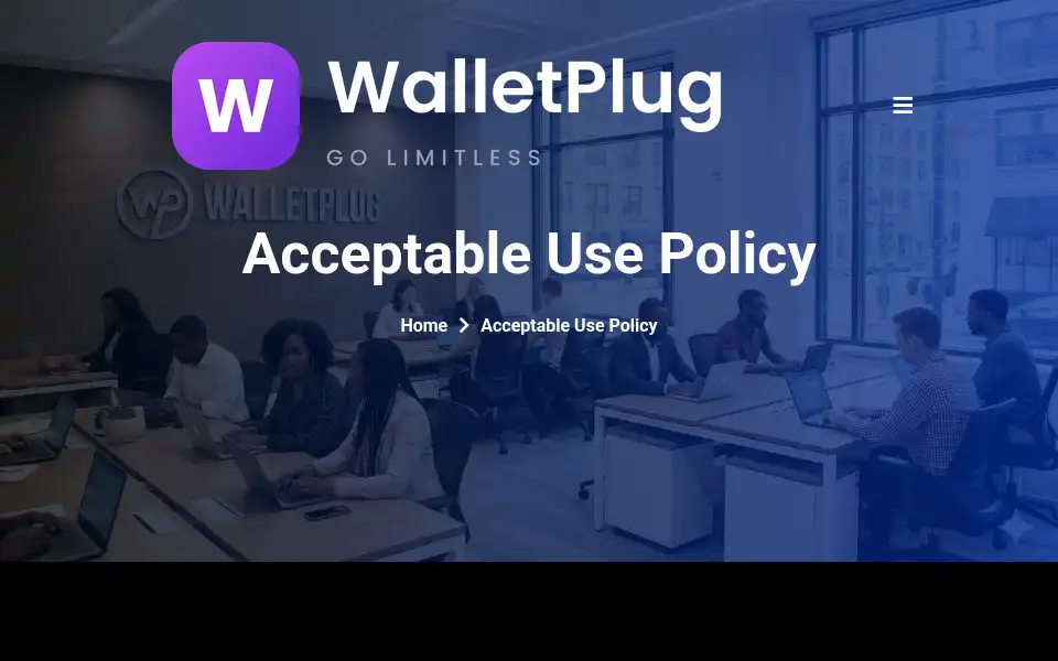 Screenshot of walletplug.com