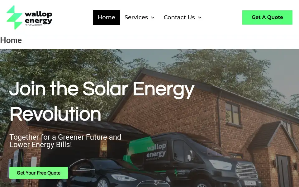 Screenshot of wallopenergy.com