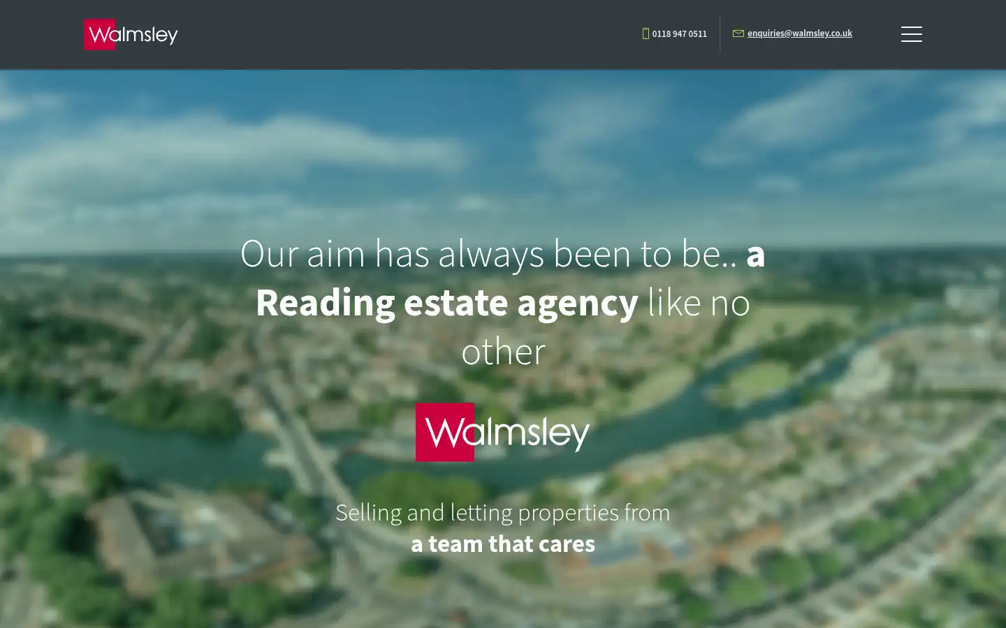 Screenshot of walmsley.co.uk